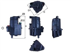 MAHLE ORIGINAL KL 832D