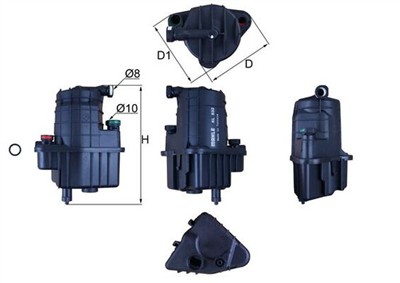 MAHLE ORIGINAL KL 832D Číslo výrobce: 70560436. EAN: 4009026882672.