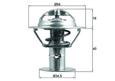 MAHLE ORIGINAL TX 180 86D Číslo výrobce: 72405906. EAN: 4009026957691.