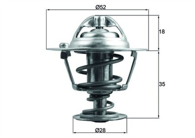MAHLE ORIGINAL TX 184 78D Číslo výrobce: 72405945. EAN: 4009026957790.