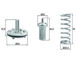 MAHLE ORIGINAL TX 183 80D
