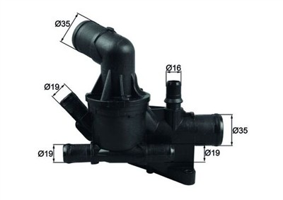 MAHLE ORIGINAL TH 54 80 Číslo výrobce: 72417437. EAN: 4009026962565.