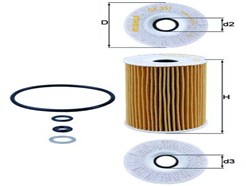 MAHLE ORIGINAL OX 351D