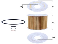 MAHLE ORIGINAL OX 355/3D