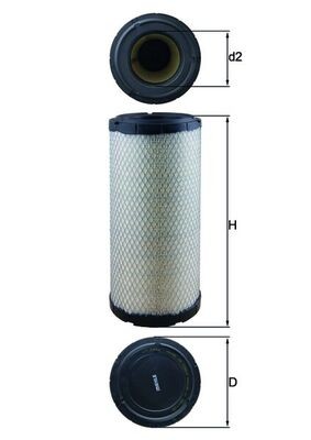 MAHLE ORIGINAL LX 1241 Číslo výrobce: 76564728. EAN: 4009026308417.
