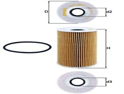 MAHLE ORIGINAL OX 128/1D