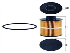 MAHLE ORIGINAL KX 208D