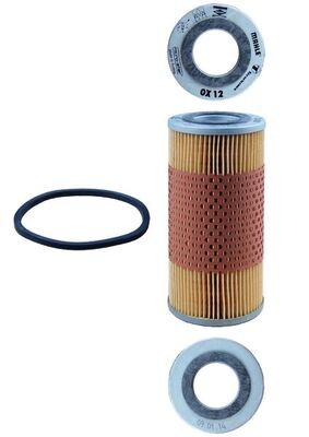 MAHLE ORIGINAL OX 12D Číslo výrobce: 72558702. EAN: 4009026002827.