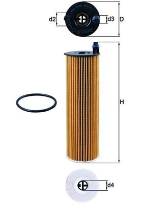 MAHLE ORIGINAL OX 823/6D Číslo výrobce: 72414030. EAN: 4009026960806.