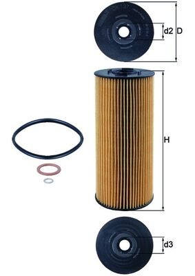 MAHLE ORIGINAL OX 137D Číslo výrobce: 79618372. EAN: 4009026060704.