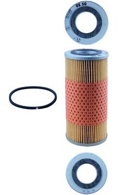 MAHLE ORIGINAL OX 50D Číslo výrobce: 72553292. EAN: 4009026001196.