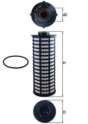 MAHLE ORIGINAL OX 1152D Číslo výrobce: 72423369.