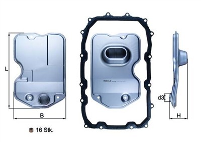 MAHLE ORIGINAL HX 160KIT Číslo výrobce: 72440129. EAN: 4009026968970.