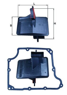 MAHLE ORIGINAL HX 166D Číslo výrobce: 72440108. EAN: 4009026968871.