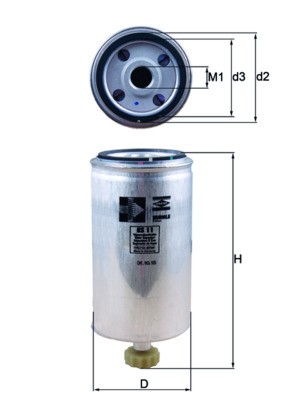 MAHLE ORIGINAL KS 11 Číslo výrobce: 76672117. EAN: 4009026409879.