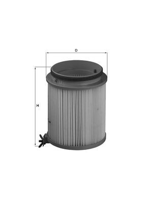 MAHLE ORIGINAL LA 48 Číslo výrobce: 76417778. EAN: 4009026506431.