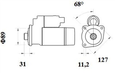 MAHLE ORIGINAL MS 779 Číslo výrobce: 11139625. EAN: 3838922364132.
