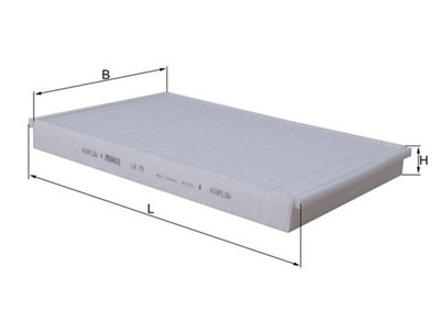 MAHLE ORIGINAL LA 75 Číslo výrobce: 76417976. EAN: 4009026506592.