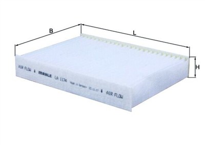 MAHLE ORIGINAL LA 1174 Číslo výrobce: 72455985. EAN: 4009026978399.