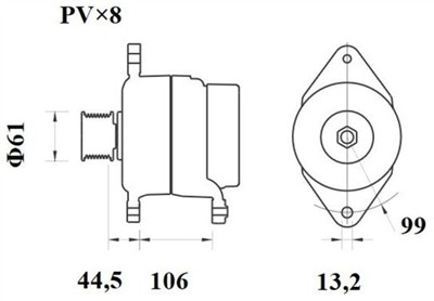 MAHLE ORIGINAL MG 802 Číslo výrobce: 11209620. EAN: 3838922362459.