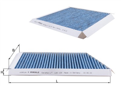 MAHLE ORIGINAL LAO 129 Číslo výrobce: 72414424. EAN: 4009026962404.