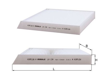 MAHLE ORIGINAL LA 134 Číslo výrobce: 76418719. EAN: 4009026507841.