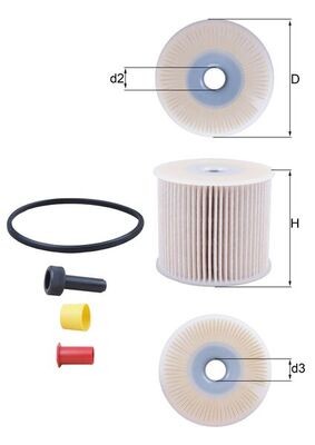 MAHLE ORIGINAL KX 85D Číslo výrobce: 78562324. EAN: 4009026205501.