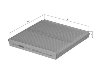 MAHLE ORIGINAL LA 234 Číslo výrobce: 76889448. EAN: 4009026601105.