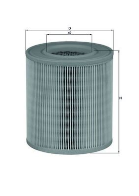 MAHLE ORIGINAL LX 1253 Číslo výrobce: 76682868. EAN: 4009026501542.