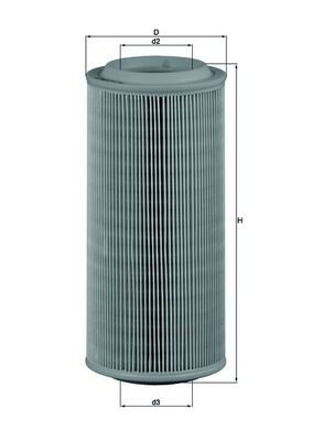 MAHLE ORIGINAL LX 685 Číslo výrobce: 79655424. EAN: 4009026076026.
