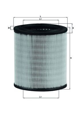 MAHLE ORIGINAL LX 715 Číslo výrobce: 79689944. EAN: 4009026084076.