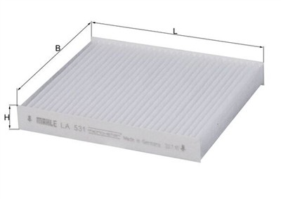 MAHLE ORIGINAL LA 531 Číslo výrobce: 70520508. EAN: 4009026735626.