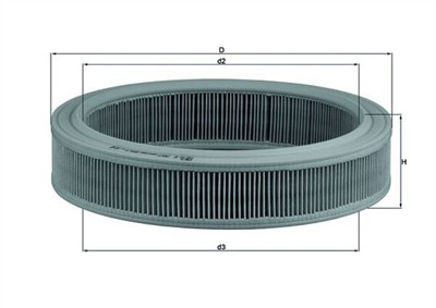 MAHLE ORIGINAL LX 202 Číslo výrobce: 77024797. EAN: 4009026000946.