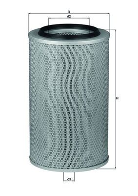 MAHLE ORIGINAL LX 227 Číslo výrobce: 77021116. EAN: 4009026020050.