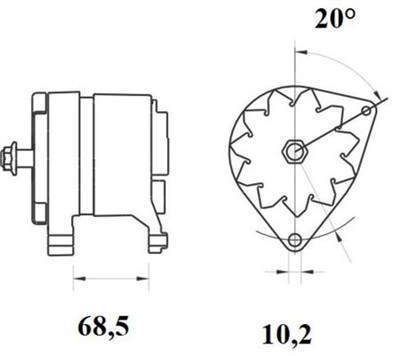 MAHLE ORIGINAL MG 880 Číslo výrobce: 72476249. EAN: 3838922365412.