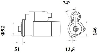 MAHLE ORIGINAL MS 890 Číslo výrobce: 11139177. EAN: 3838922366402.