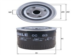 MAHLE ORIGINAL OC 83