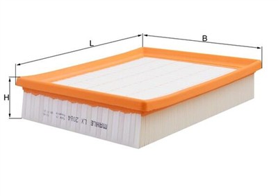 MAHLE ORIGINAL LX 2084 Číslo výrobce: 70382000. EAN: 4009026718650.