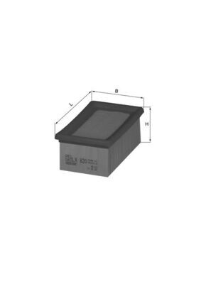 MAHLE ORIGINAL LX 820 Číslo výrobce: 76517312. EAN: 4009026208892.
