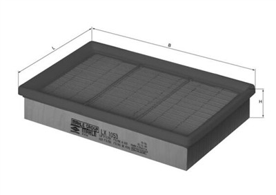 MAHLE ORIGINAL LX 1053 Číslo výrobce: 70326475. EAN: 4009026509036.