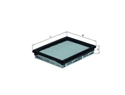MAHLE ORIGINAL LX 1268