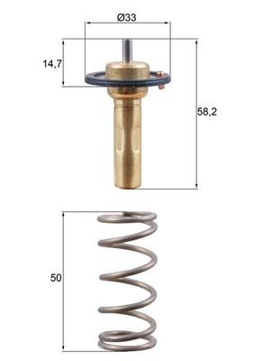 MAHLE ORIGINAL TX 265 89D Číslo výrobce: 72472532. EAN: 4057635007566.