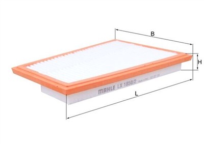 MAHLE ORIGINAL LX 1850/2 Číslo výrobce: 70549105. EAN: 4009026877388.
