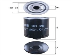 MAHLE ORIGINAL OC 26