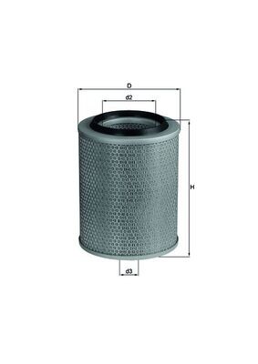 MAHLE ORIGINAL LX 92 Číslo výrobce: 77766306. EAN: 4009026002421.