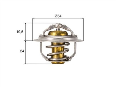 MAHLE ORIGINAL TX 212 82D Číslo výrobce: 72483044. EAN: 4057635010764.
