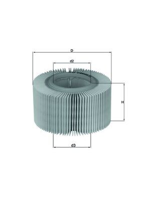MAHLE ORIGINAL LX 578 Číslo výrobce: 78756280. EAN: 4009026033098.