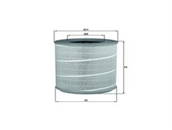 MAHLE ORIGINAL LX 604/1