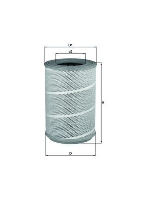 MAHLE ORIGINAL LX 604/1 Číslo výrobce: 76610711. EAN: 4009026403679.