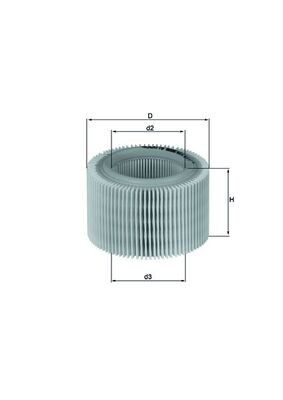 MAHLE ORIGINAL LX 718 Číslo výrobce: 79690686. EAN: 4009026084380.